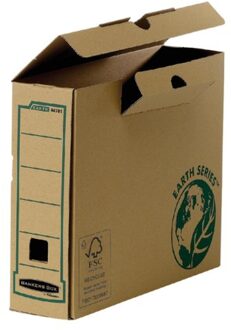 Bankers Box Archiefdoos bankers box earth a4 transfer 80mm Bruin
