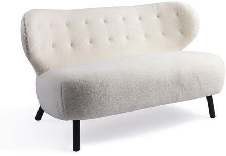 Bankje 'Kita' Teddy, kleur Crème