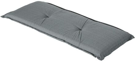 Bankkussen Basic Grey - 120x48 - Grijs