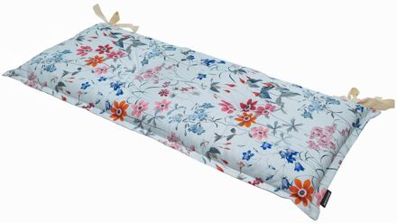 Bankkussen Milly Indigo - (150) 140x48cm Blauw