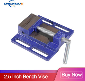 Bankschroef Tafel 2.5 Inch Universele Bench Mini Boor Druk Stevig Ondeugden Voor Metaalbewerking Houtbewerking Tool Handleiding Freesmachine