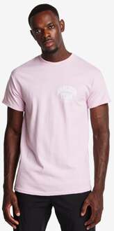 Banlieue 7fest T-shirts Heren - Roze - Maat XL - Katoen Jersey Pink