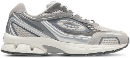 Banlieue The Runner Sneakers Heren - Grijs - Maat 43.5 - Mesh/Synthetisch Grey