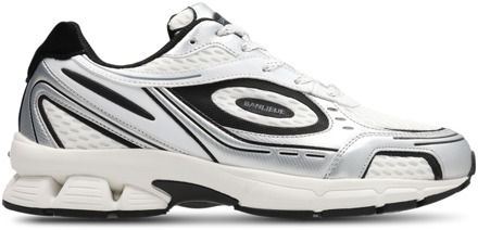 Banlieue The Runner Sneakers Heren - Wit - Maat 42.5 - Mesh/Synthetisch White