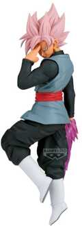 Banpresto Dragon Ball Super Match Makers PVC Statue Goku Black-Super Saiyan Rose (vs Son Goku) 23 cm