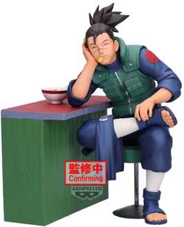 Banpresto Naruto 72 Series PVC Statue Naruto Uzumaki & Iruka Umino (B: Iruka Umino) 13 cm