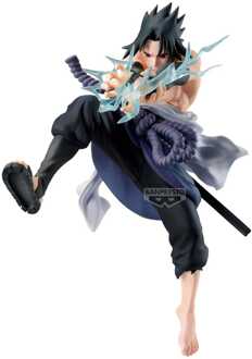 Banpresto Naruto 72 Series Vibration Stars PVC Statue Deidara & Sasuke Uchiha (B: Sasuke Uchiha) 18 cm