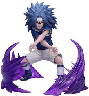 Banpresto Naruto 72 series Vibration Stars PVC Statue Naruto Uzumaki & Sasuke Uchiha Version B: Sasuke Uchiha 15 cm