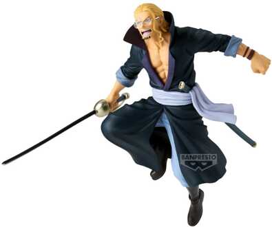 Banpresto One Piece Battle Record Collection PVC Statue Silvers Rayleigh 16 cm