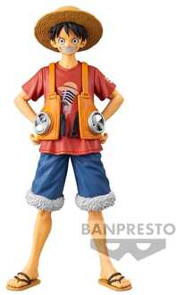 Banpresto One Piece DXF - The Grandline Series PVC Statue Monkey D. Luffy Vol.1 18 cm