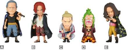 Banpresto One Piece World Collectable Figure Red Hair Pirates vs Bartolomeo 5 cm Blind Box Display (12)