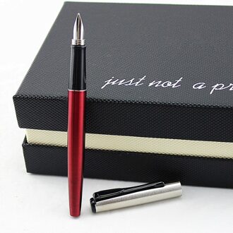 Baoer 801 Fine Nib Vulpen Donkergroene Leopard Inkt Pen Y