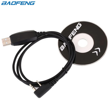 Baofeng USB Programming Cable Driver CD For UV-5RE UV-5R Pofung UV 5R uv5r 888S UV-82 UV-9R Two Way Radio Walkie Talkie Program