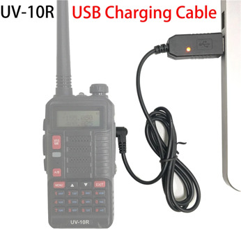 Baofeng UV-10R USB Charging Cable Walkie Talkie USB Charge Convenient charger BF UV10R USB-Charge 2020