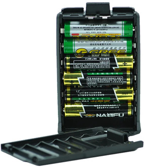 Baofeng UV-5R Battery Case Backup Battery Black For Portable Radio Two Way Transceiver Walkie Talkie UV 5R UV-5RE