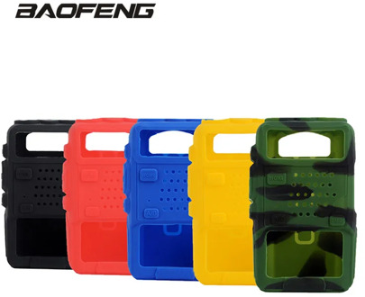 BAOFENG UV-5R Rubber cover For walkie talkie Baofeng UV5R UV-5RA UV-5RB UV-5RE Silicone cover for CB radio