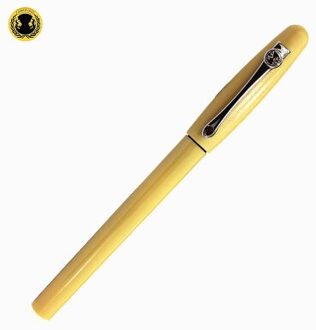 Baoyushi 1020 Goedkope Prijs En Mooie 6 Verschillende Kleuren M Penpunt 0.5Mm Vulpen Inkten Pennen geel