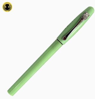 Baoyushi 1020 Goedkope Prijs En Mooie 6 Verschillende Kleuren M Penpunt 0.5Mm Vulpen Inkten Pennen licht groen