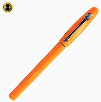 Baoyushi 1020 Goedkope Prijs En Mooie 6 Verschillende Kleuren M Penpunt 0.5Mm Vulpen Inkten Pennen oranje