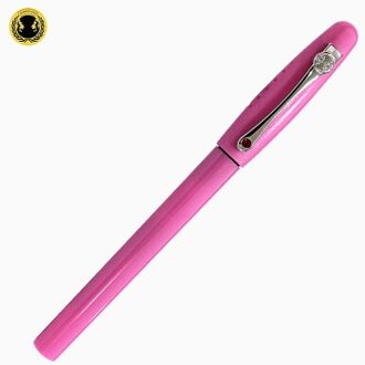 Baoyushi 1020 Goedkope Prijs En Mooie 6 Verschillende Kleuren M Penpunt 0.5Mm Vulpen Inkten Pennen roze
