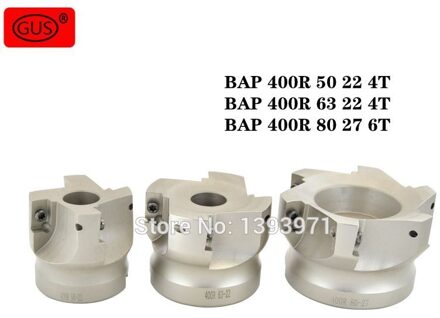 BAP400R 50 22 4T Bap 400R 63 22 4T Bap 400R 80 27 6T Edge Frees platte Snijmachine, geschikt Voor APMT1604PDER Carbide