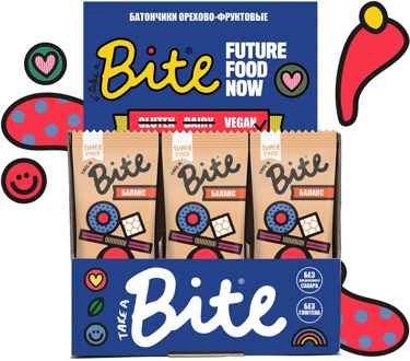 Bar bite coconut-Brazilian nut "balance" 20 PCs/45g