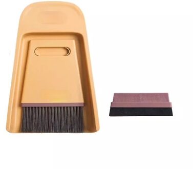 Bar Borstel Stoffer Set Nat Droog Multipurpose Bezem Stoffer Desktop Koffiemolen Borstel Mini Borstel Beige