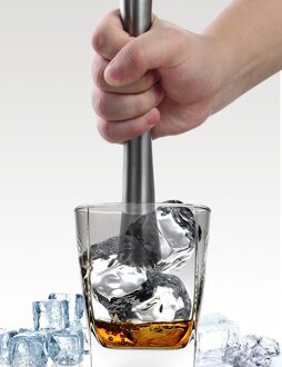 Bar Cocktail Muddler Mojito Rvs Bar Mixer Bar Diy Drinken Fruit Muddler Verpletterd Ijs Bar Bar Tool #40