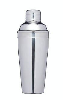 Bar Craft Cocktailshaker, Dubbelwandig, RVS, 0.5 L - BarCraft Zilver