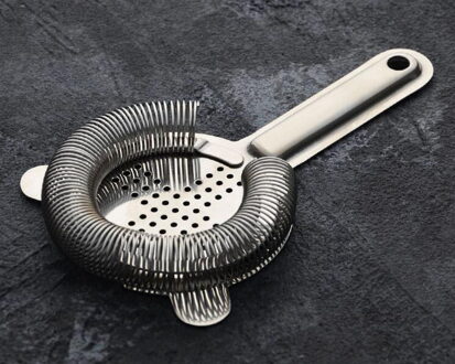 bar gereedschap rvs lente water ijs filter cross wijn filter met handvat