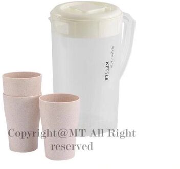 Bar Keuken Koude Ketel Grote Capaciteit Koele Waterkoker Cup Huishoudelijke Drink Cup Set 1