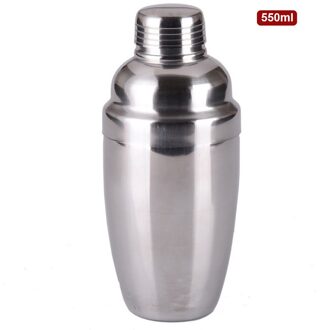 Bar Stijlen Rvs Martini Cocktail Shaker Bar Cocktail Zeef 250 Ml/350 Ml/550 Ml Bjstore 550ML