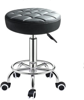Bar stool hair chair swivel chair adjustable lift stool hydraulic swivel stool spa tattoo facial massage salon furniture