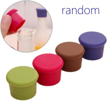 Bar Tool Lekvrije Vacuüm Rode Wijn Fles Cap Stop Siliconen Verzegelde Champagne Flessenstop Vacuüm Behouden Versheid Wijn plug 02