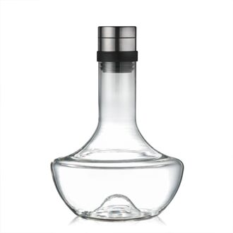 Bar Wijn Accessoires Glas Decanter Water Bril Grote Voor Familie Fles Jug Schenker Beluchter Handgemaakte Kristal 1400Ml Ademen