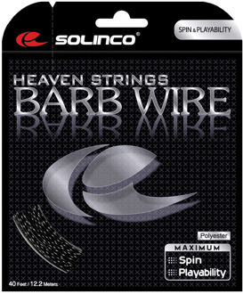 Barb Wire Set Snaren 12,2m zwart - 1.30
