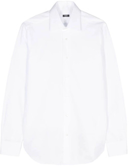 Barba Witte Overhemden voor Mannen Barba , White , Heren - L,M,4Xl,3Xl