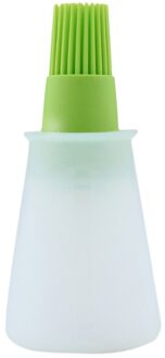 Barbacoa Storage Bottles Silicone Oil Bottle with Brush for Barbecue Cooking Baking Pancake BBQ Tools Kitchen Accessories