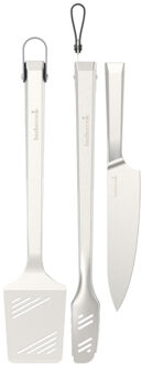 Barbecook Premium set met spatel, chef mes en tang Grillbestek