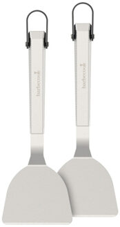 Barbecook Premium set van plancha spatels uit rvs 33cm Spatel