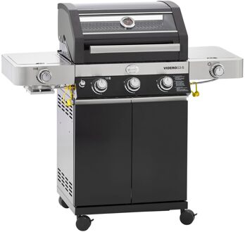 Barbecue Barbecue Gas Videro G3-S Vario 30 mbar Zwart