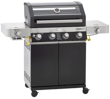 Barbecue Barbecue Gas Videro G4-S Vario 30 mbar Zwart