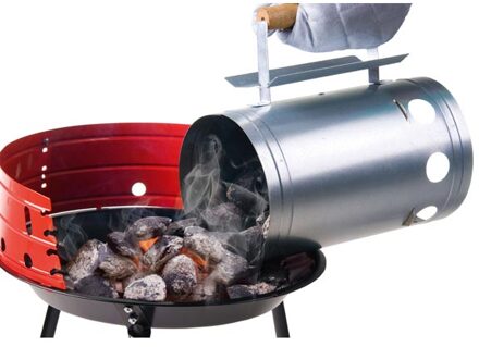 barbecue Barbecuestarter 17X27.5CM BBQ zilver