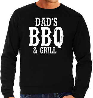 Barbecue cadeau sweater Dads bbq and grill zwart voor heren - bbq truien XL
