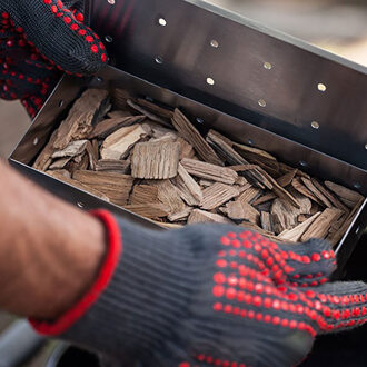 Barbecue Dozen Outdoor Bbq Producten Roker Doos Voor Grill Rvs Gat Koud Rook Generator Custom Box Bbq