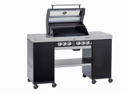 Barbecue Gas Videro G4-SL 30 mbar Zwart