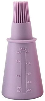 Barbecue Gereedschap Siliconen Keuken Gadgets Draagbare Temperaturen Bbq Basting Borstels Fles Olie Borstel Bakken Outdoor Tool paars