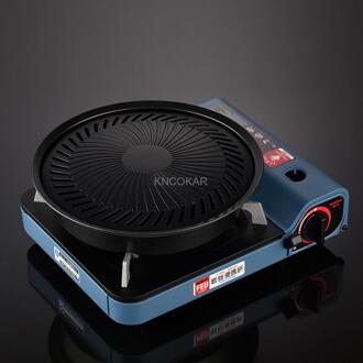 Barbecue Grill Pan Gas Huishoudelijke Non-stick Gasfornuis Plaat Elektrische Kachel Bakplaat Bbq Grill Barbecue Gereedschap Set