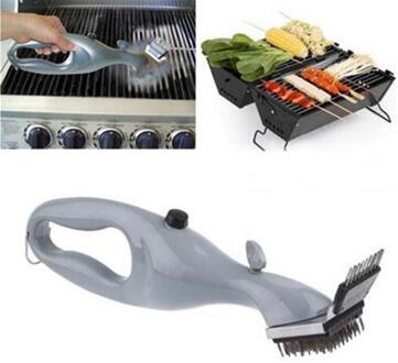Barbecue Rvs Bbq Reinigingsborstel Churrasco Outdoor Grill Cleaner Met Kracht Van Stoom Bbq Accessoires Koken Gereedschap
