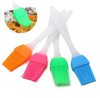 Barbecue Siliconen Olie Borstel Grill Tool Pastry Cookie Keuken Cook Borstel Met Handvat Bakken Bbq Gereedschap Voor Bbq Keuken Accessoires
